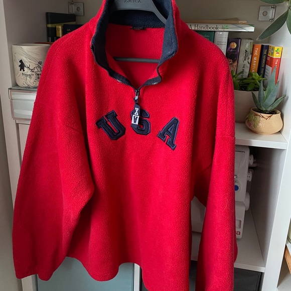 Vintage USA half-zip sweater - Picture 5 of 5